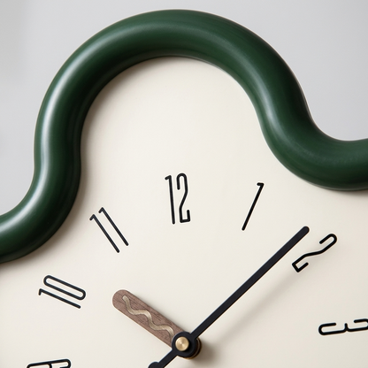 Flower Pendulum Wall Clock with Silent Movement | Eco-Friendly