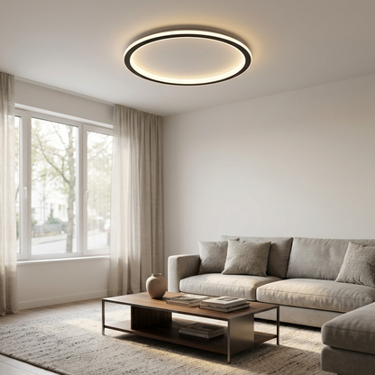 NordicAura | Modern Minimalist Aluminum Round Ceiling Light Fixture