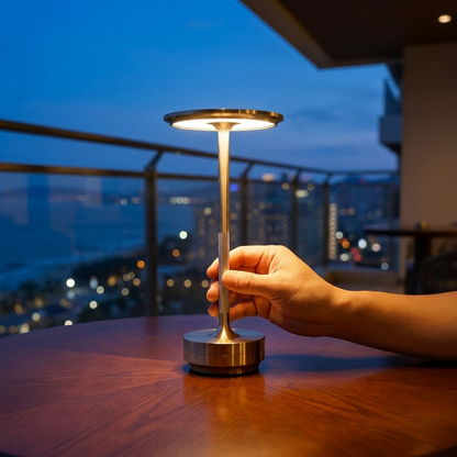LuminaraGlow | Elegant Touch Control Cordless Dining Table Lamp