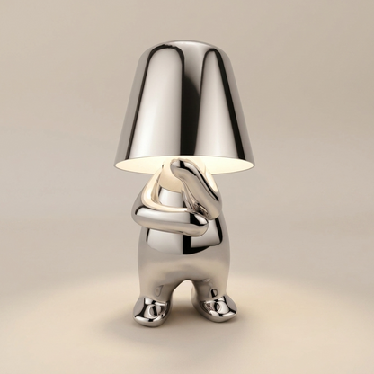 AuroraGlow | Elegant Dimmable Gold Character Figurine Table Lamp 23