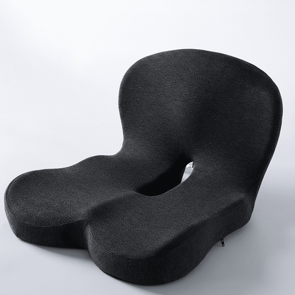 ErgoNest | High-Density Memory Foam Lumbar Support Cushion for Chair & Car
