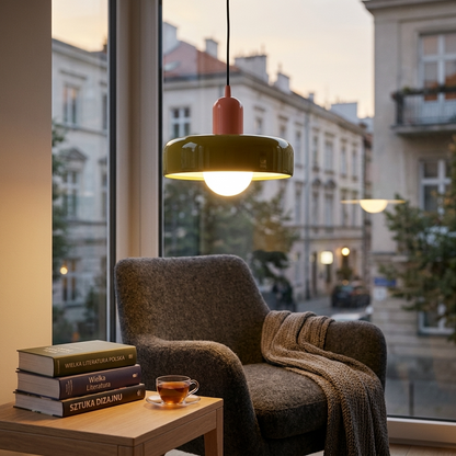Geometrica | Artistic Handcrafted Glass Bauhaus Pendant Light