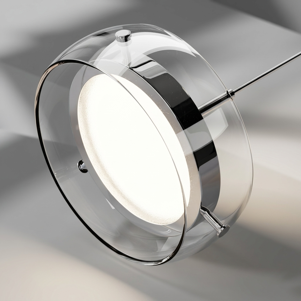 Lunara | Modern Elegant Glass Pendant Light Fixture for Dining Spaces