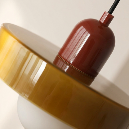 Geometrica | Artistic Handcrafted Glass Bauhaus Pendant Light