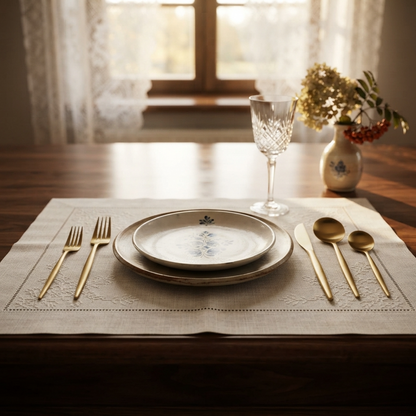 ElysianCutlery | Elegancki minimalistyczny zestaw stołowy ze stali nierdzewnej