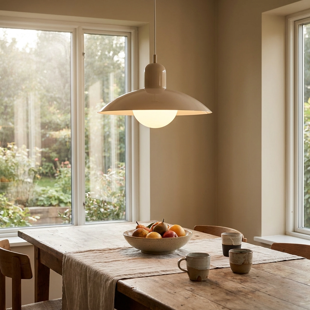 MacaronGlow | Stylish Elegant Bauhaus Minimalist Pendant Lamp Fixture
