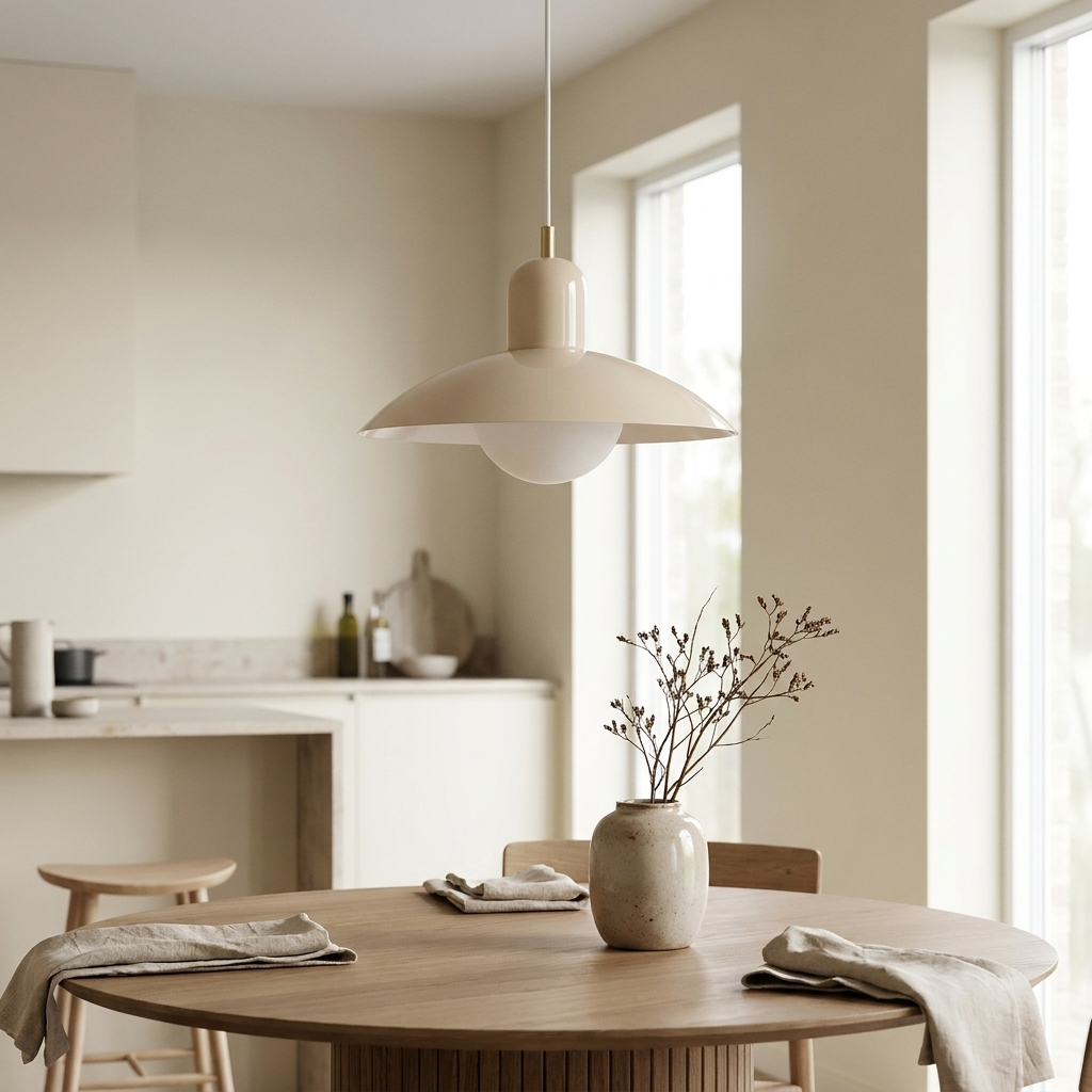 MacaronGlow | Stylish Elegant Bauhaus Minimalist Pendant Lamp Fixture