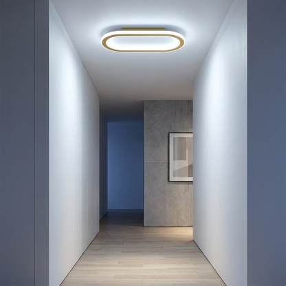 LumosAura | Sleek Modern Oblong LED Ceiling Light Fixture