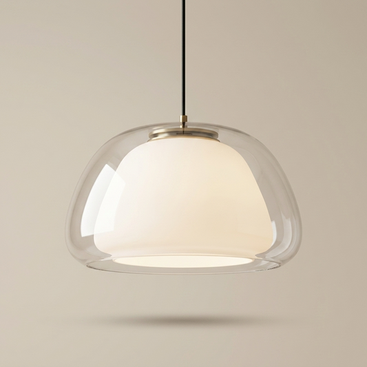 Luminara | Smukła nowoczesna szklana minimalistyczna lampa wisząca