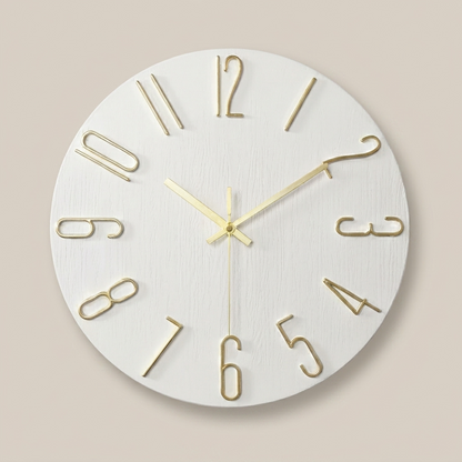 Minimalist Wall Clock | Quartz Design with Clear 30cm Dial | Stylish Timepiece for Modern Interiors 101