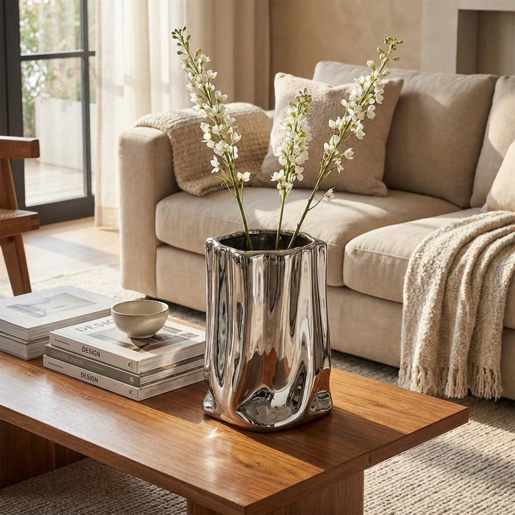 Ceramica | Elegant Versatile Ceramic Tabletop Vase for Stylish Decor 00