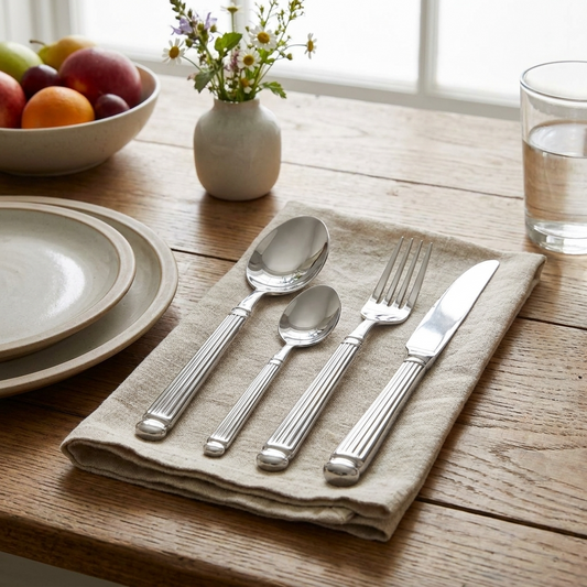 EleganceSteel | Timeless Premium Stainless Steel 16-Piece Cutlery Set 2