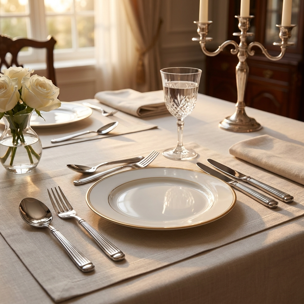 EleganceSteel | Timeless Premium Stainless Steel 16-Piece Cutlery Set 1