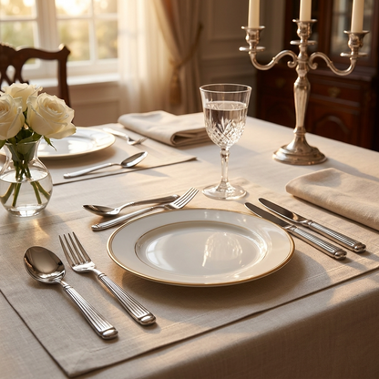 EleganceSteel | Timeless Premium Stainless Steel 16-Piece Cutlery Set 1